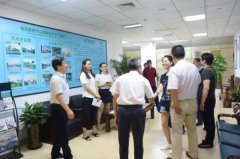 南京市殡葬行业辅导光临银娱优越会717集团，参观并领导