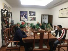 苍南县民政局辅导光临银娱优越会717集团参观领导